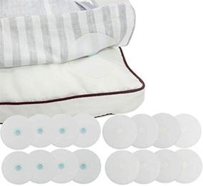 img 4 attached to Зажимы для одеял Acoser Comforter: надежные фиксаторы углов для всех типов одеял и одеял - держите ваше одеяло в чехле с 16 штуками