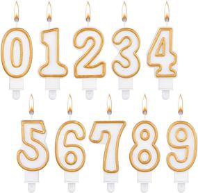 img 2 attached to Candles Birthday Numeral Numbers Decoration