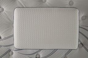 img 1 attached to 🌙 Serta Perfect Sleeper Arctic Copper Memory Foam Pillow - Упаковка из 1 шт., 1 шт.