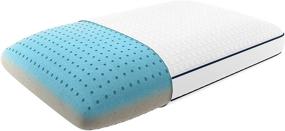 img 3 attached to 🌙 Serta Perfect Sleeper Arctic Copper Memory Foam Pillow - Упаковка из 1 шт., 1 шт.