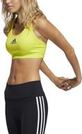 ultimate support and comfort: adidas women's don't rest alphaskin padded bra logo