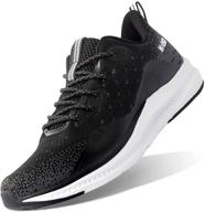 👟 zonsmo men's running shoes: stylish athletic sneakers for non-slip walking, tennis & gym logo