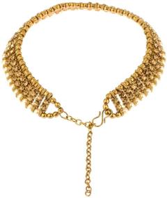 img 2 attached to Efulgenz Vintage Antique Oxidized Bracelet Women's Jewelry