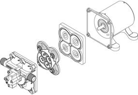 img 1 attached to 🏠 SHURFLO 94-800-00 Model 4008 Upper Housing: Complete Solution for Enhanced Performance