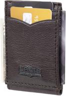 levis 31lv160016 front pocket wallet men's accessories for wallets, card cases & money organizers logo