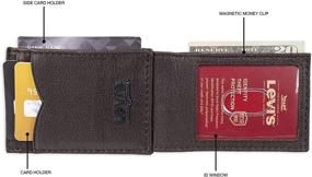 img 2 attached to Levis 31LV160016 Front Pocket Wallet Men's Accessories for Wallets, Card Cases & Money Organizers