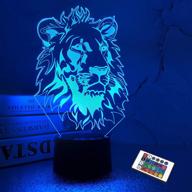 lion night light логотип