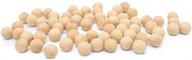 🎨 woodpeckers 1/2 inch birch wooden balls - bag of 100 unfinished round wood balls for diy crafts & projects logo