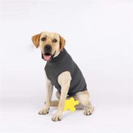 🐶 glorisun dog anxiety shirt - calming lightweight jacket for canines of all ages - compression shirt soothes muscles, joints, and pain логотип