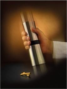 img 1 attached to Peugeot 36904: Discover the Stylish Stainless Steel Lanka Cinnamon Mill, 8.75 inches