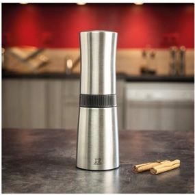 img 3 attached to Peugeot 36904: Discover the Stylish Stainless Steel Lanka Cinnamon Mill, 8.75 inches