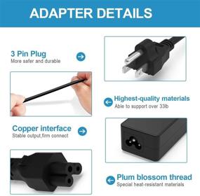 img 2 attached to 💡 Зарядное устройство Dell Latitude 65W Type C: источник питания для ноутбука 7420, 7320, 7520 2-in-1, адаптерный кабель