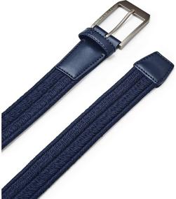 img 1 attached to 👔 Under Armour Men's Braided Black Belt: Functional Accessory for Stylish Men