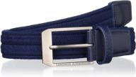 👔 under armour men's braided black belt: functional accessory for stylish men logo