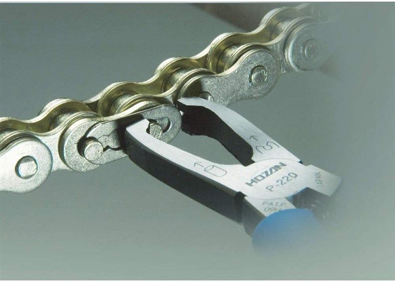 Hozan P-221 chain pliers for master links