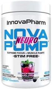 img 1 attached to InnovaPharm NOVAPUMP Neuro BlackBerry Mojito