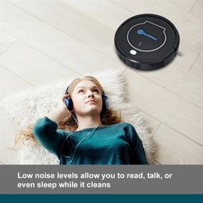 img 3 attached to 🤖 Rollibot Mini BL100: Efficient and Silent Robotic Vacuum Cleaner for Hard Surfaces