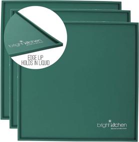 img 4 attached to Bright Kitchen Set of 3-14'' x 14'' Silicone Sheets: Reusable Non-Stick Mats for Excalibur Dehydrator (3 Edge Sheets)
