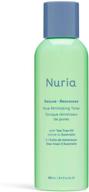 🌿 nuria - tea tree toner for face pore minimizer with pure witch hazel extract, horsetail, and rosemary - 180ml/6.1 fl oz logo