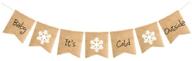christmas outside printed bunting decorations logo
