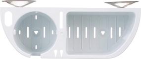 img 1 attached to 🛥️ Seachoice 79361 Cruisin' Caddy: UV-Resistant Marine Boat Beverage and Item Organizer in White - Simplify and Enhance Your On-Board Organization