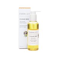 🐝 farmacy clean bee gentle facial cleanser: hyaluronic acid-infused daily face wash & moisturizer logo