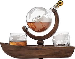 img 4 attached to 🥃 Godinger Whiskey Decanter Set: Premium Whisky Glasses for Ultimate Tasting Experience