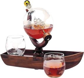 img 3 attached to 🥃 Godinger Whiskey Decanter Set: Premium Whisky Glasses for Ultimate Tasting Experience