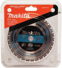 img 1 attached to 🪚 Makita A-95037 TCT Saw Blade: High Performance 5-3/8-inch by 5/8-inch by 30T Cutting Tool