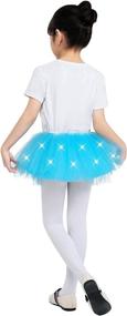 img 3 attached to 🌈 Colorful Rainbow Dress Up Skirts - Perfect for Girls' Costume Play and Pretend Fun!