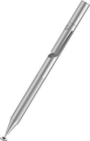 img 4 attached to 🖊️ YAMADA Pro 3 Capacitive Stylus Pen (Silver) - High Sensitivity Disc and Precision, Stylus for iPad, iPad Air, iPad Mini, iPhone X, XR, MAX, 11, Pro, and Other Touch Screen Devices