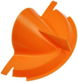 img 1 attached to 🧡 Harley Primary Case Plastics Oil Fill Funnel: Touring Trike & Dyna Models 2006-2017, Softail 2007-2018 - Orange