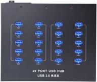 🔌 enhanced version: sipolar usb 3.0 data hub a-213p with high-speed multi-port design, 1a charging for cell phone and tablets, including mounting brackets logo