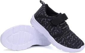 img 4 attached to 👟 Yapoly Girls' Athletic Shoes: Lightweight Breathable Sneakers for Active Comfort