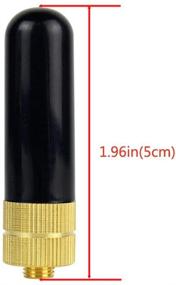 img 3 attached to 📡 High Gain Long Range SMA-F Antenna for BaoFeng UV-5R BF-888S UV-82 UV5RA Retevis RT-5R RT5 RT6 RT29 Arcshell AR-5 Walkie Talkies UHF/VHF Antenna (10 Pack) by Retevis