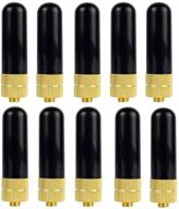 📡 high gain long range sma-f antenna for baofeng uv-5r bf-888s uv-82 uv5ra retevis rt-5r rt5 rt6 rt29 arcshell ar-5 walkie talkies uhf/vhf antenna (10 pack) by retevis logo