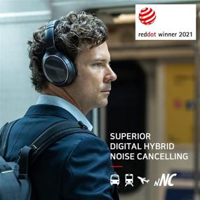 img 3 attached to 🎧 Phiaton 900 Legacy: Digital Hybrid ANC Wireless Headphones with Touch Controls, Extra Bass, Memory Foam Earpads, AptX Bluetooth, up to 43 Hours Playback