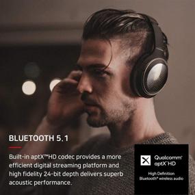 img 1 attached to 🎧 Phiaton 900 Legacy: Digital Hybrid ANC Wireless Headphones with Touch Controls, Extra Bass, Memory Foam Earpads, AptX Bluetooth, up to 43 Hours Playback