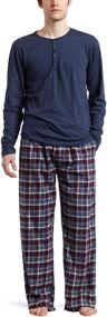 img 1 attached to 👕 X Large Bottoms Out Flannel Henley Shirt - Enhanced for SEO