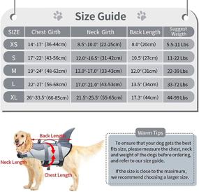 img 2 attached to Malier Dog Life Jacket: Ultra-Durable Ripstop Vest with Adjustable Fit, Superior Buoyancy, and Reliable Rescue Handle for Small to Large Dogs - Perfect for Swimming, Boating, and Water Safety (Gray, X-Small)