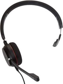 img 1 attached to 🎧 Jabra Evolve 20 MS Teams Wired Headset, Mono Telephone Headset for Enhanced Productivity, Exceptional Sound for Calls and Music, USB Connectivity, Comfortable Design for Extended Use