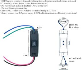 img 3 attached to 🔌 Высокопроизводительный Прямополюсный Актуатор Momentary от WindyNation