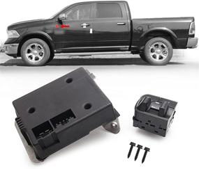 img 1 attached to 🚚 HTRACING 82215040AB Integrated Trailer Brake Controller for Dodge Ram 1500 2500 3500 4500 5500 (2016-2018) & Ram 1500 Classic (2016-2020) - Trailer Brake Control Module Switch 82215040 82215040AC