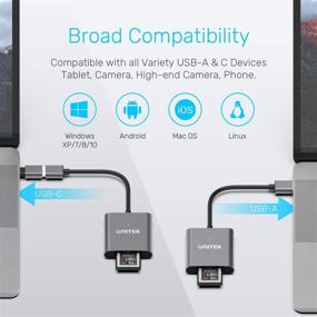 img 2 attached to 📸 Unitek XQD Card Reader: USB 3.1 Type A Portable Aluminum Adapter for Sony Lexar Nikon Cards