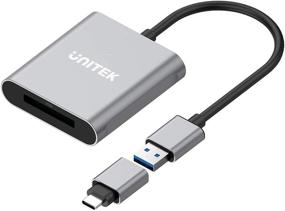 img 4 attached to 📸 Unitek XQD Card Reader: USB 3.1 Type A Portable Aluminum Adapter for Sony Lexar Nikon Cards