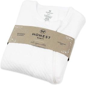 img 1 attached to 🛏️ Honest Organic Wearable Sleepsack: Premium Textured Kids' Home Store Bedding for Nursery