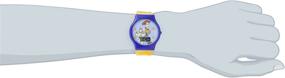 img 1 attached to 🌈 Disney Kids' TY1095 Toy Story Watch: Fun, Vibrant Yellow Plastic Band for Little Disney Fans!