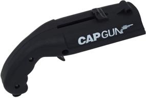 img 4 attached to Tishare Frosted Cap Gun Bottle Opener - Plastic Launcher Shoots 5+ Meters for Drinks (Black)