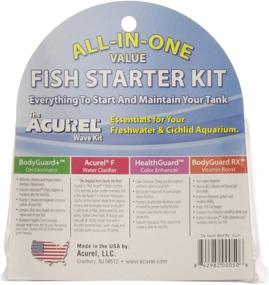 img 1 attached to 🐠 Loving Pets Acurel Wave Fish Starter Kit for Aquariums - Pack of 6 (1.06 Fl Oz x 6) - Ideal for 50-Gallon Tanks