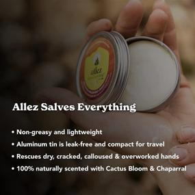 img 3 attached to 👐 Allez Outdoor Salves Everything Hand Salve - Repairing & Healing Non-Greasy Hand Cream